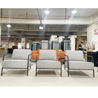 Foshan Fabricant Nouveau design utilisé moderne Fauteuil en tissu de loisirs pour l'hôtel