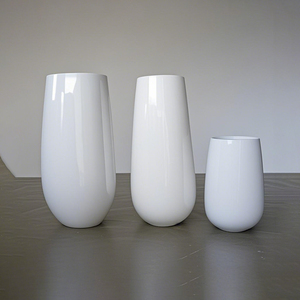 Macetas de Cerámica Blancas Simples, Florero de Diseño Minimalista para Decoración Nórdica del Hogar, Maceta Pequeña para Plantas de Escritorio - Product Image 4