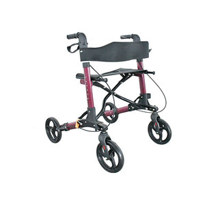 Déambulateur pliant Xy avec siège pour personnes âgées, utilisation en extérieur, aide à la mobilité légère - Product Image 3