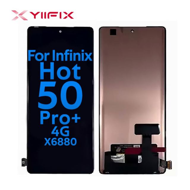 Factory Wholesale OLED Display for Techno Screen Mobile Phone LCD for Infinix Hot 50 Pro+ 4G 1-Year Warranty Compatible Itel