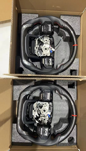 Volante Estilo <span class=keywords><strong>GR</strong></span> de <span class=keywords><strong>Toyota</strong></span> con Botones de Control de Fibra de Carbono para Alphard 80 Hilux Land Cruiser - Product Image 2