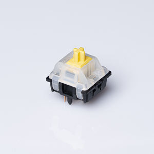 GATERON 2023 Produk Terbaru KS-3-X47 Yellow Pro Switch 5-pin Pre-lubed RGB Gaming Mechanical DIY Hotswap Keyboard Switch - Product Image 3