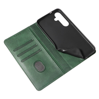 Funda Tipo Cartera de Cuero PU Premium para Samsung S23 FE - Funda con Soporte para Teléfono, Ranuras para Tarjetas, Cierre Magnético y Protección Contra Impactos