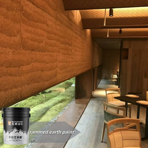 Revêtement architectural acrylique Wufushan - <span class=keywords><strong>Peinture</strong></span> liquide texturée écologique pour <span class=keywords><strong>d</strong></span>écoration intérieure, application par raclage - Product Image 4