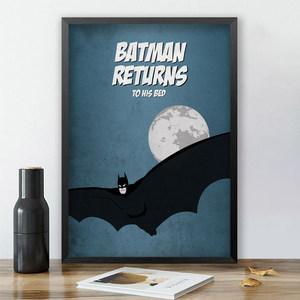 Décoration artistique <span class=keywords><strong>Superman</strong></span> & Iron Man pour bars, cafés internet, chambres d'enfants et têtes de lit de chambre à coucher - Product Image 4