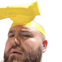 Novedoso Visor Solar con Diseño de Palma y Diadema, Sombrero para el Sol, Accesorio de Protección UV para Verano y Actividades al Aire Libre