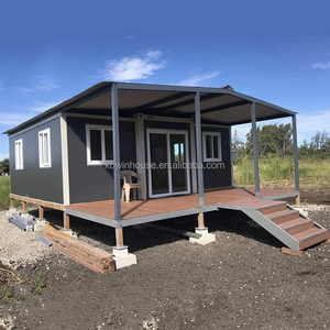 Certificat CE 2 Chambres Conteneur Bon marché Entrepôt préfabriqué Tinyhouses Maison en conteneur à deux étages pour Trailer Park <span class=keywords><strong>Tunisie</strong></span> - Product Image 2