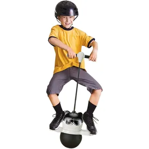 Bambini al coperto e all'aperto sport di esercizio giocattoli gonfiabili saltando palle di equilibrio trainer con manico