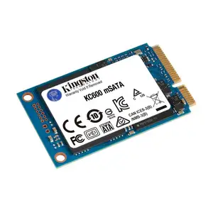 Kingston SSD ذاكرة تخزين 512 جيجابايت SKC600MS KC600 SSD ذاكرة تخزين 256 جيجابايت 1 تيرا بايت SATA3 mSATA محرك أقراص قوية للكمبيوتر الشخصي والكمبيوتر المحمول