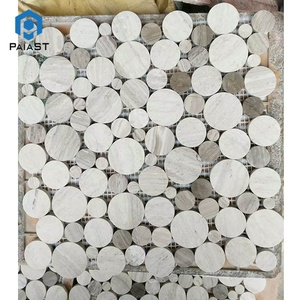 Blanc et noir inde artisanat en marbre carreaux de <span class=keywords><strong>mosaïque</strong></span> pour mur, sol, salle de bain, <span class=keywords><strong>mosaïque</strong></span> de pierre de galets - Product Image 6