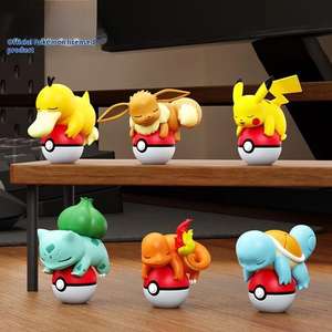 Authentique Baoke Dream PVC Figurine <span class=keywords><strong>Lumineuse</strong></span> Pikachu à Main pour Voiture, Boîte Mystère, Échelle 1/12, 7-12 ans, Emballage Original, Unisexe - Product Image 3
