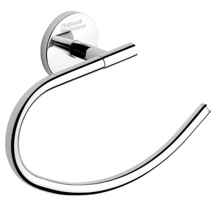 Porte-serviettes mural Ring Mod One Chrome 21.5xh.14x6, accessoire de salle de bain - Product Image 3