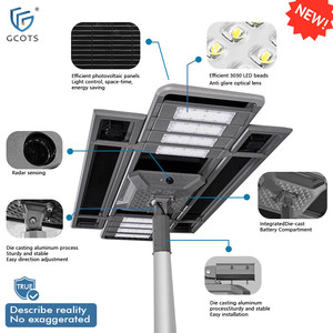 Lampadaire Solaire Extérieur 120W Haute Luminosité pour Route, Éclairage de 10-12M, Installation Ingénierie SL-XC120-1, Lampe Solaire de Rue SL-XC1 - Product Image 3