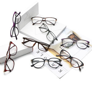 กรอบแว่นตาเกรย์ แจ็ค สแควร์แบบเต็มกรอบป้องกันรังสียูวีสำหรับทุกเพศสไตล์ธุรกิจซีรีส์ C3 - Product Image 5