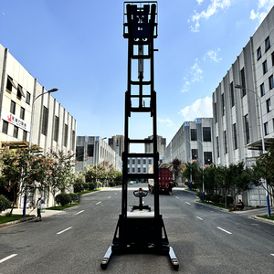 รถยกกรรไกรขนาดเล็กแบบเดี่ยว รับน้ำหนัก 1.5 ตัน 2.0 ตัน ความสูงยก 5000 มม. สำหรับคลังสินค้าทางเดินแคบ อุปกรณ์ขนย้ายวัสดุ - Product Image 2