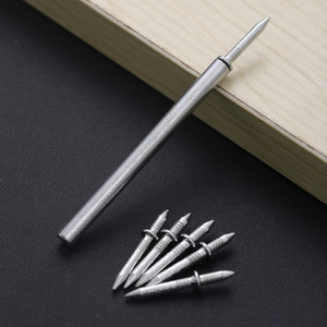 ตะปูสองหัวชุบสังกะสีสำหรับยึดแผ่นไม้วีเนียร์ ตะปูแบบซ่อนไร้ร่องรอย - Product Image 2
