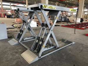 Portable 1.4M mi-niveau 4T élévateur à ciseaux entretien de voiture accès rapide et facile <span class=keywords><strong>Mobile</strong></span> quatre cylindres déverrouillage élévateur de véhicule - Product Image 2