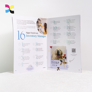 Impression de livres et magazines personnalisés avec reliure agrafée, couverture souple de haute qualité, pages couleur personnalisées, livre bien formaté - Product Image 3