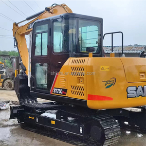 Trung Quốc giá rẻ giá ban đầu được sử dụng Sany sy75 ISUZU động cơ 7.5ton máy xúc bánh xích với bơm & hộp số 2020 mô hình - Product Image 2
