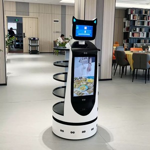 Nuevo Robot Inteligente para Entrega de Alimentos, Camarero de Autoservicio, Paleta de Cinco Niveles, Carga Útil de 10 kg, 24 Horas de Autonomía, para Restaurantes y Hoteles - Product Image 3