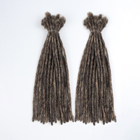 Yonna — extension Dreadlocks afro 100% naturelles, cheveux humains vierges, crépus et bouclés, micro tresses naturelles, crochet