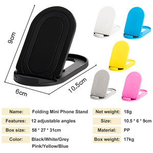 Khuyến Mại Quà Tặng Doanh Nghiệp PP Chất Liệu Điện Thoại Di Động Chủ Sở Hữu Phổ Có Thể Gập Lại Khung Giá Cho Điện Thoại Tùy Chỉnh Người Giữ Điện Thoại Với Logo - Product Image 4