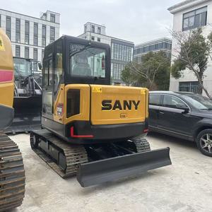 Excavadora SANY SY55u Original de Segunda Mano con Motor, Caja de Cambios, Bomba y Rodamientos - Modelo 2026, Pocas Horas, Excelente Estado, en Venta - Product Image 3