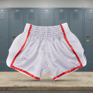 Shorts de boxe Muay Thai personnalisés avec logo, respirants, séchage rapide, pour entraînement d'arts martiaux, pour combattants MMA - Product Image 3