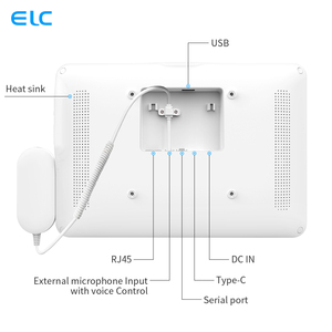 Tablette Android professionnelle WH1012T, nouvelle tablette médicale pour hôpital, affichage numérique mural pour lit de patient, processeur RK3288, système d'exploitation Android - Product Image 3