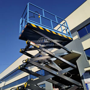 पूरी तरह से इलेक्ट्रिक मैन लिफ्टिंग प्लेटफॉर्म कैंची लिफ्ट वर्क प्लेटफॉर्म के साथ काम मंच काम करता है - Product Image 4