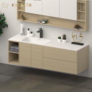 Pierre artificielle personnalisée, pierre naturelle, évier de salle de bain, Style moderne, produits de salle de bain, évier, nouveau bassin blanc élégant - Product Image 3