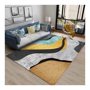Alfombras de lujo modernas para sala de estar, tapete <span class=keywords><strong>3D</strong></span> popular para habitación de hotel, <span class=keywords><strong>2023</strong></span> - Product Image 1