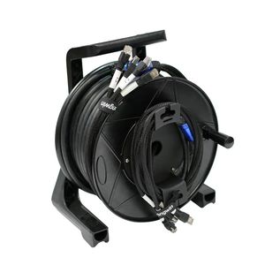 20 canales 2700mm Universal Snake Sta Cable Cat5e Coaxial con conector RJ45 4XRJ45 Audio Link Splitter 1Power LAN <span class=keywords><strong>Manament</strong></span> - Product Image 5