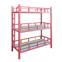 Lits superposés portables en fer pour la maternelle, lits de sieste pour enfants, garderie post-école
