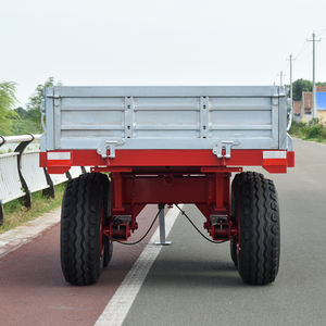 <span class=keywords><strong>Remorque</strong></span> de tracteur agricole à 4 roues de style nouveau avec feuille de haute résistance à basculement hydraulique de <span class=keywords><strong>porte</strong></span> arrière - Product Image 5