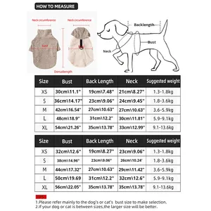 秋冬新作 ポーラーフリース ポリエステル エレガントな犬用スウェットシャツ ツーピースセット リードクリップ付きアクセサリー チワワ 小型犬 ビション用 - Product Image 6