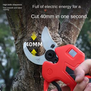 Ciseaux électriques sans fil sans brosse 1500W haute puissance déesse électrique vergers de jardin branche d'arbre sécateur <span class=keywords><strong>multifonction</strong></span> - Product Image 3