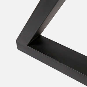 Support de pied de table en fer Jiumeng, grande plaque, luxe léger, pour table à manger, pieds de table en métal, <span class=keywords><strong>cadre</strong></span> noir, simple et robuste - Product Image 4