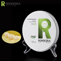 Disque en zircone multicouche avancé Rondcera Pro-ML pour laboratoires à haut débit, zircone postérieure haute résistance