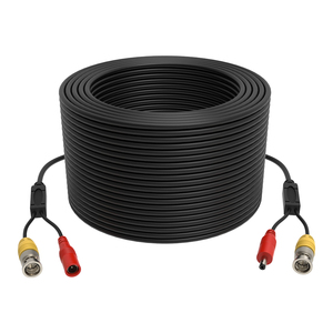 Câble d'extension BNC+DC de 5 à 50 mètres, prix usine, câble intégré vidéo et alimentation à âme en cuivre, câble de connexion BNC pour CCTV - Product Image 4