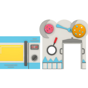 Commerciale zona <span class=keywords><strong>felice</strong></span> per bambini gioco di ruolo <span class=keywords><strong>casa</strong></span> parco giochi al coperto attrezzature da gioco ruolo piccola città in legno finta <span class=keywords><strong>casa</strong></span> - Product Image 3