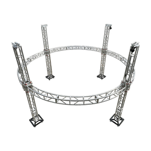 Nhà Máy Giá Tùy chỉnh hình dạng đám cưới giàn hiển thị vòng tròn và tam giác hình dạng đặc biệt hiển thị Giàn - Product Image 2