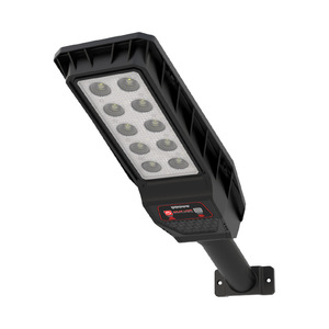 Lampe solaire de rue intégrée à LED, alimentée par énergie solaire, étanche, en alliage d'aluminium, à montage mural, avec contrôle par application, garantie de 5 ans - Product Image 2