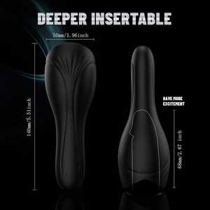 Silikon 10 Dynamische Frequenzen Männlicher Penis vibrator Männlicher <span class=keywords><strong>Stroker</strong></span> Sexspielzeug für Männer Starker, leiser wasserdichter Herren vibrator - Product Image 5