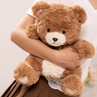 Fabricant Shengye personnalisé 10cm 12cm 15cm 20cm 25cm 30cm brun ours en peluche doux Mini mignon jouet en peluche animaux en peluche jouets pour enfants