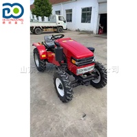 Tracteur agricole miniature certifié CE à 4 roues, 12HP, 18HP, 25HP, 35HP, tracteur agricole à conduire avec accessoires complets pour les États-Unis et l'Europe