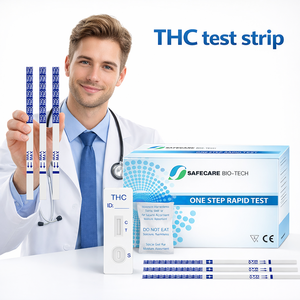 Bandelette <span class=keywords><strong>de</strong></span> <span class=keywords><strong>test</strong></span> rapide <span class=keywords><strong>de</strong></span> la marijuana (THC) pour <span class=keywords><strong>dépistage</strong></span> <span class=keywords><strong>de</strong></span> drogues dans les urines, kit <span class=keywords><strong>de</strong></span> <span class=keywords><strong>test</strong></span> <span class=keywords><strong>de</strong></span> diagnostic rapide en une étape, CE ISO - Product Image 1