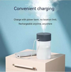 <span class=keywords><strong>Humidificateur</strong></span> d'air ultrasonique USB 260 ml avec lampe LED, mini diffuseur d'huiles essentielles, purificateur d'air pour voiture, générateur de brume aromatique anionique - Product Image 4