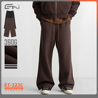 Pantalons de jogging surdimensionnés en molleton French Terry Essentials pour hommes, pantalons de survêtement personnalisés, pantalons de survêtement amples