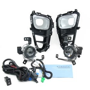 WINAUTO Kit de phares antibrouillard pour <span class=keywords><strong>PICANTO</strong></span> Morning 2017-<span class=keywords><strong>2020</strong></span> Phare antibrouillard halogène automatique neuf avec interrupteur de faisceau - Product Image 2